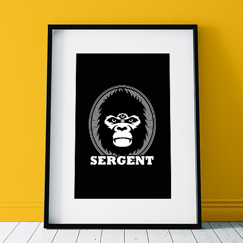 Sergent Records -Logos – Vinyles – CD – K7